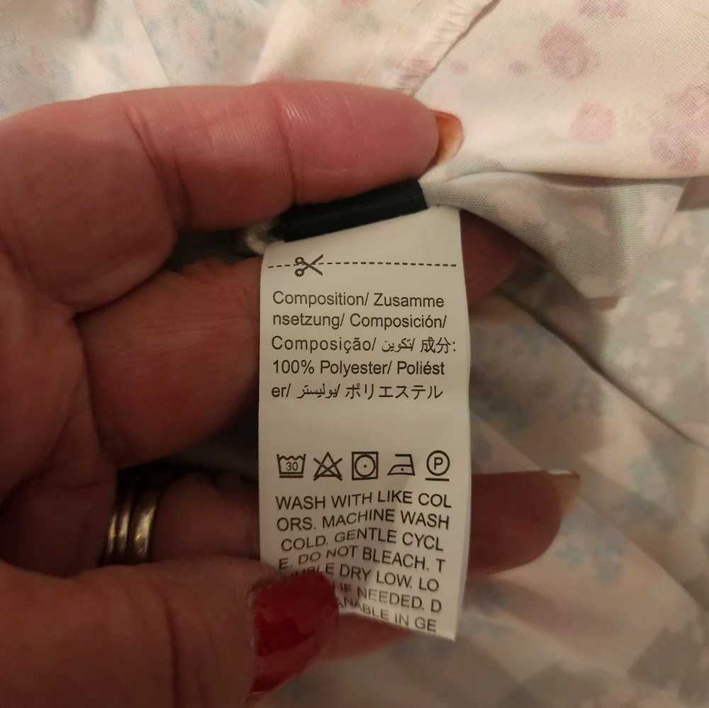 SHEIN Women's LUNE Ditsy Floral Print Sleeveless Dress NWT - Picture 12 of 13